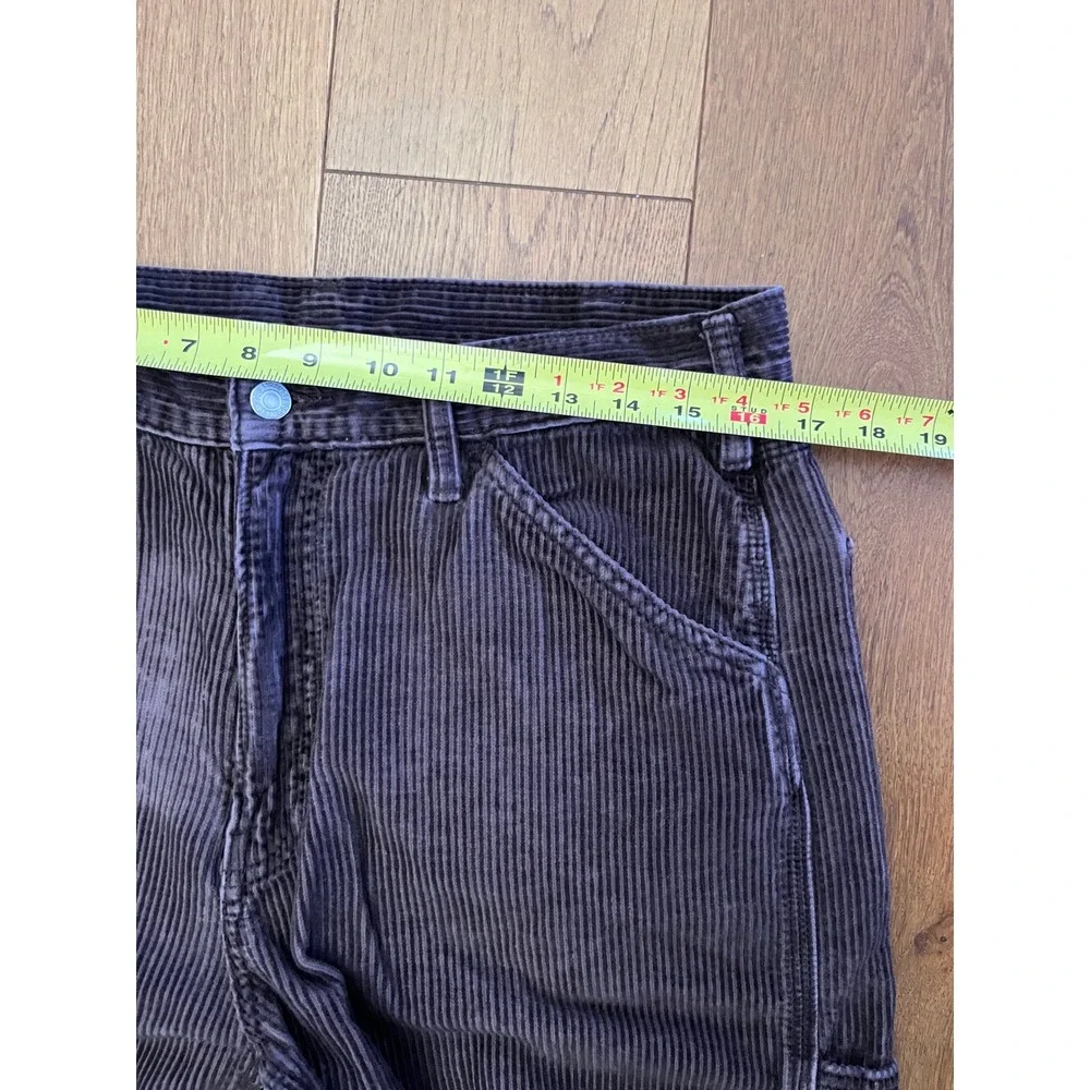 Levi's Workwear fit Corduroy Pants size 32/30 Purple-ish Cargo Carpenter
